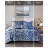 Twin/Twin XL Velvet Comforter Set with Throw Pillow B03595987