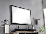 60 x6 Inch LED Bathroom Mirror with Aluminum Frame, Wall Mounted Vanity Mirror, Anti-Fog, Memory, W2287P279095