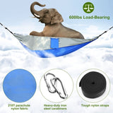 Camping Hammock, Portable Double Hammock with Net,600lbs Load 2 Persons Hammock w/Mosquito Net 83835081