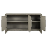 U_Style Designed Storage Cabinet Sideboard with MDFPine veneer , Adjustable Shelves, Suitable for WF531505AAE