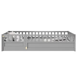 Twin Size Floor, integral construction with super high security barrier, door, children's floor W1858P164928