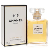 CHANEL No. 5 by Chanel Eau De Parfum Spray 1.2 oz for Women FX-532566