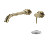 Wall Mounted Bathroom Sink Single Lever Handle Faucet with Pop-Up Drain 37879379