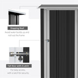 ZNTS Metal Outdoor Storage Shed （Prohibited by WalMart） 64407709