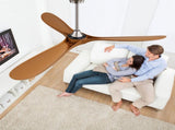 60 Inch Outdoor Ceiling Fan Without Light 3 ABS Blade with Smart APP Control W882P244709