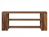 70.9" Console Table, Wooden 3-Tier Sofa Table for Entryway & Hallway 15966594