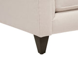 Jack 84" Modern Tuxedo Tufted Sofa, Sky Neutral Beige Polyester B2719P238409