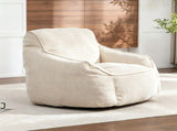 Giant Bean Bag Chair Sofa for Adults Teens, Comfy Corduroy Large Bean Bag Chairs with Armrests for W2200P558422