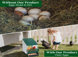 Single Roll Out Nesting Box with Plastic Basket, Egg Nest Box Laying Box Hens 78929705