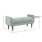 Upholstered Modern Accent Bench B035118525