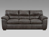 Tirana Contemporary Fabric Pillow-top Arm Sofa, Sequoia Ash T2574P195192