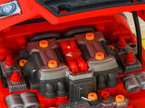 Red Kids Truck Mechanic Repair Truck Set for 3-5 Yr Toddlers 97864013