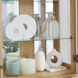 Lighted Glass Curio Display Cabinet,Display Cabinet,Glass Storage Cabinet Glass Wine cabinet Wood W2275P199811