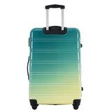 Hardshell Luggage Sets 3 Piece Gradient Color Expandable Suitcase with Spinner Wheels and TSA Lock 35164196