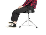 Swivel Liftable Oversized Saddle Throne Super Thick Sponge Overweight 180Kg Drum Stool Replacement 60448034