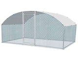 6.5 x 10 ft Large Metal Chicken Coop, Walk-in Poultry Cage Chicken Hen Run House with Waterproof 66260065