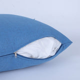 2 PCS Set 24x24 in Outdoor Deep Seat Cushion- Waterproof Fade-Resistant Patio Furniture Cushions 16223426
