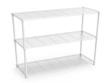 3 Tier Wire Shelving Unit, 1050 LBS NSF Height Adjustable Metal Garage Shelves, Heavy Duty W155091054