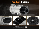AC Compressor Fit For Toyota Camry 2.4L RAV4 2007-2009 8831042270 6SEU16C w/Clutch 35923501