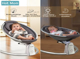 Electric Baby Bouncer for Infant,Bluetooth Baby Swing Enabled Automatic, Baby Rocker Inset Music T5170P409357