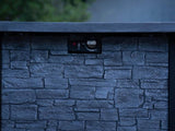 44" W x 25" H Outdoor Patio Propane Gas Fire Pit Table - 50,000 BTU High-temperature-resistant W2691P231613