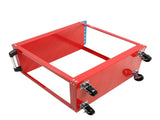Tool Cart on Wheels, Heavy Duty Steel Utility Cart w/Lockable Wheels, 400 LBS Capacity Industrial 53703843