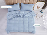 3 Piece Pre Washed Down Alternative Comforter Set with 2 Shams 79420165