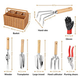 Gardening Hand Tools with Basket W2181P193843