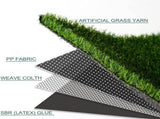 Artificial Grass Turf -3.3FTx32.3FT 0.8"Indoor/Outdoor Synthetic Fake Grass,for Garden yard 00957123