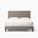 Normsman Dove Tufted Upholstered Platform Bed - Tungsten Gray - Queen W2193134334