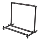 Triple Folding Multiple Guitar Holder Rack Stand Black 71330588