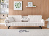 Minimalist style, straight-line corduroy sofa suitable for sitting and lying in the living room and W1658P251978