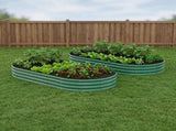 Galvanized Raised Garden Bed 6x3x1ft - Heavy Duty Metal Planter Box for Vegetables, Herbs & Flowers, W840P499237