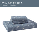3 PCS King/Cal King Coverlet Set B035P366539