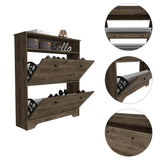 Brandford Shoe Rack, Superior Top, Two Shelves B128P148670