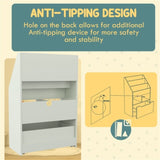 Kids Shelf Book/Storage Cabinet-Gray 65235824