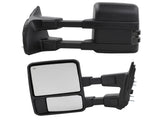Power Heated SMOKE Turn Signal Light For 99-07 Ford F250 Super Duty Tow Mirrors 56498561