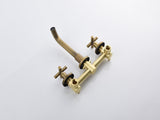 Wall Mounted Bathroom Sink Faucet with Pop-Up Drain 01342767