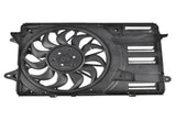 Radiator Fan Assembly with Brushless Motor Fits for Chevrolet Malibu Sedan 1.5L l4 2021-2022 Black 07231109