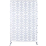 Outdoor & Indoor Privacy Metal Privacy 76" H48" W, Freestanding Decorative Privacy W465P193243