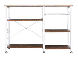 3-Tier Industrial Kitchen Baker's Rack Utility Microwave Oven Stand Storage Cart Workstation Shelf 28786090