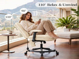 Chenille Criss Cross Office Chair with Air Lumbar Support, Flip-up Adjustable Arms, Built-in 05995139