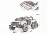 Camouflage 12V 4WD Switchable Kids Ride On Truck 2WD/4WD Electric Car with Parental Remote, Spring 73664177