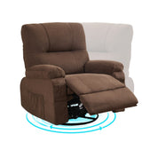 Recliner chair,360 degree rotating swing single sofa chair, equipped with soft cushion and backrest, W1521P265838