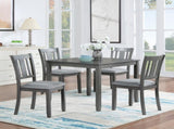 Wooden Dining Square Table, Kitchen Table for Small Space, 4 Person Dining Table, Gray
ONLY THE W1998126373