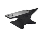 Single Horn Anvil, 110Lbs/50kg Cast Steel Anvil, High Hardness Rugged Round Horn Anvil Blacksmith, W2885P288515