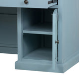 50x26x31" Blue Desk W2078P175450