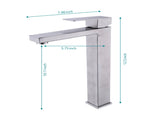 Bathroom Sink Single Handle Faucet with Pop-Up Drain 06748390