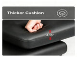 Black PVC Electric Reclining Pedicure Chair 77802564