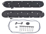Black Cast Aluminum Tall LS Valve Covers with Coil Mounts For GM LS1 LS2 LS3 80869958